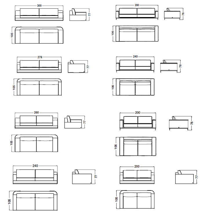 CPRN Homood-3 seater sofa