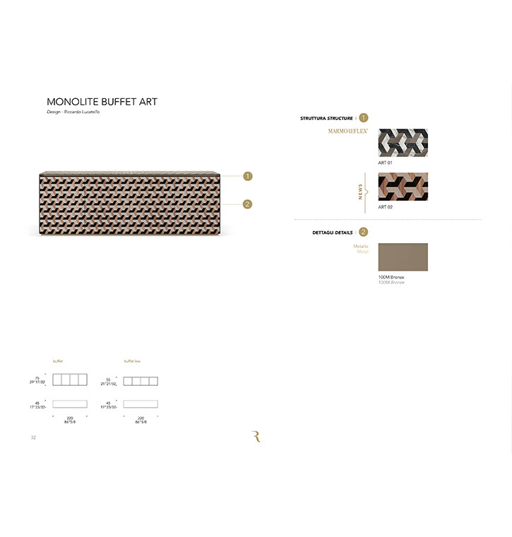 Scheda tecnica - Monolite Art 02