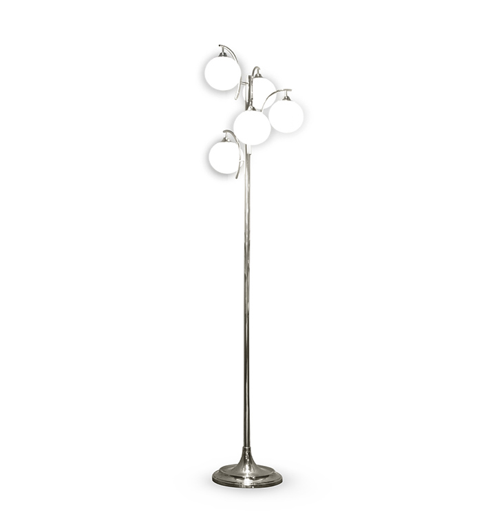 Winter Silver Floor Lamp