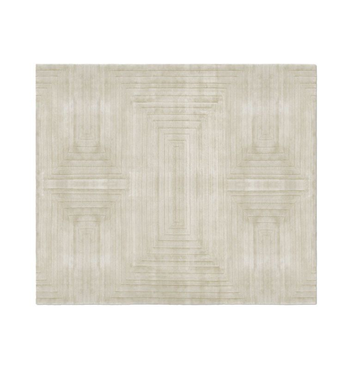 White Garden Rug by Rug'Society