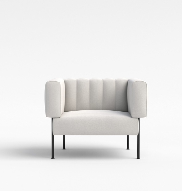 Fedra armchair design Pier Luigi Frighetto