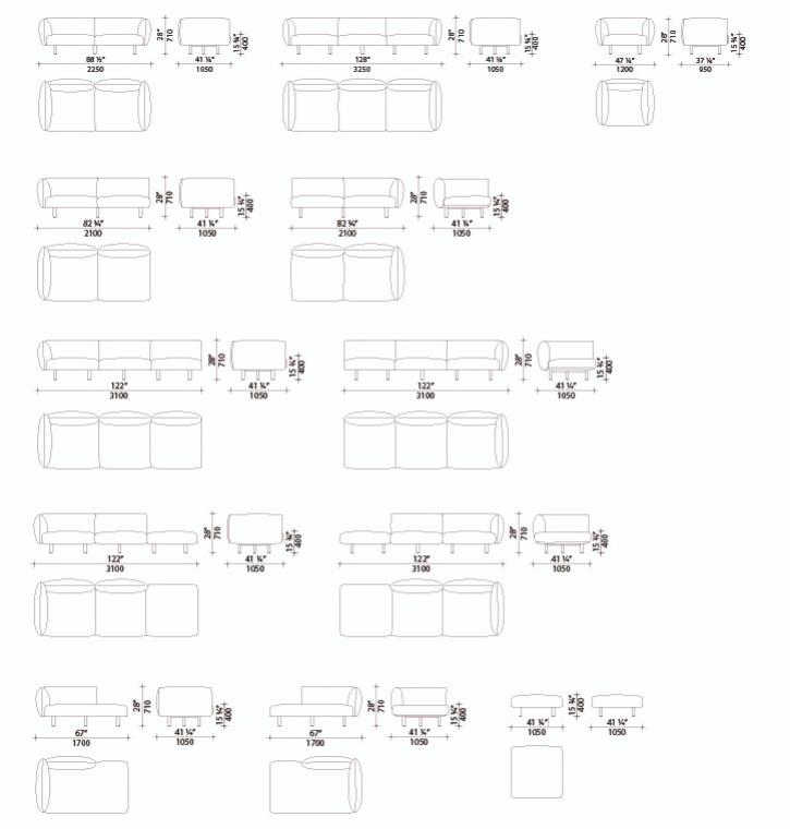 SOFFIO SOFA - Scheda Tecnica