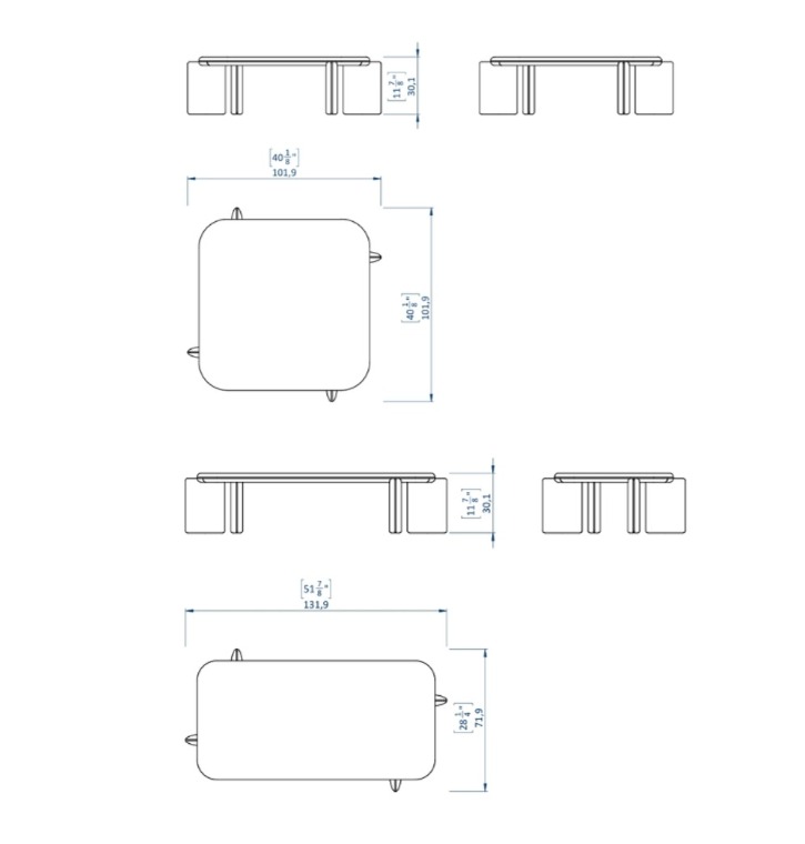 ELYSIAN coffee table