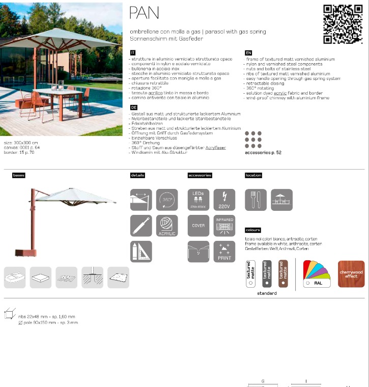 CREMA OUTDOOR - Pan evo