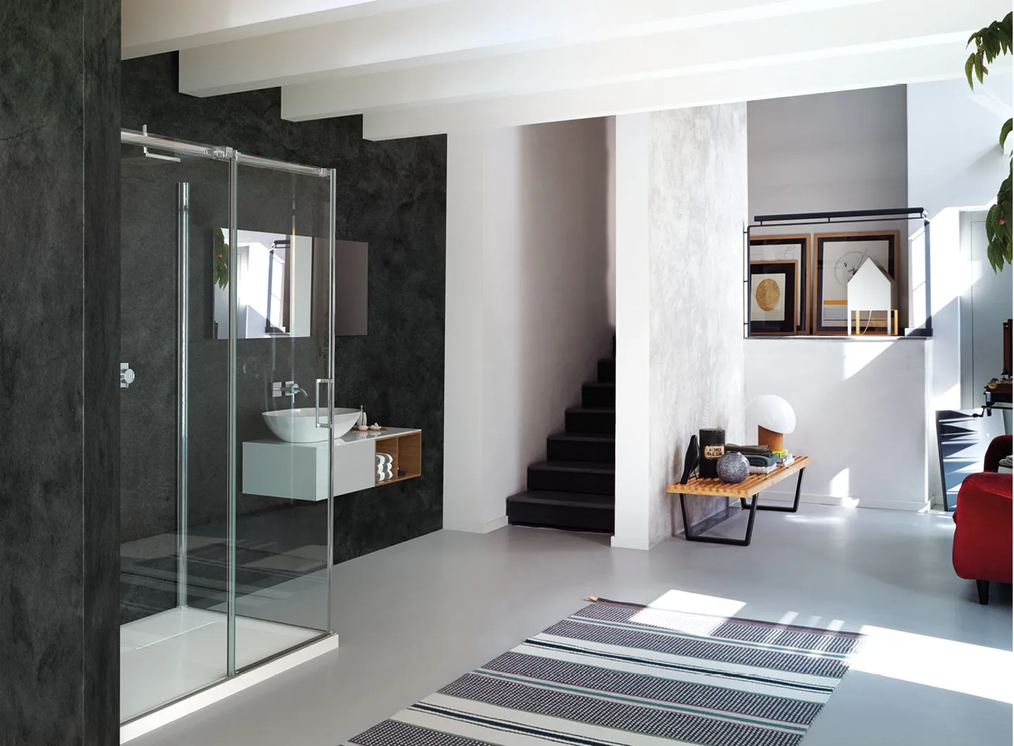 Vismaravetro - sliding shower enclosure - collezione Gliss