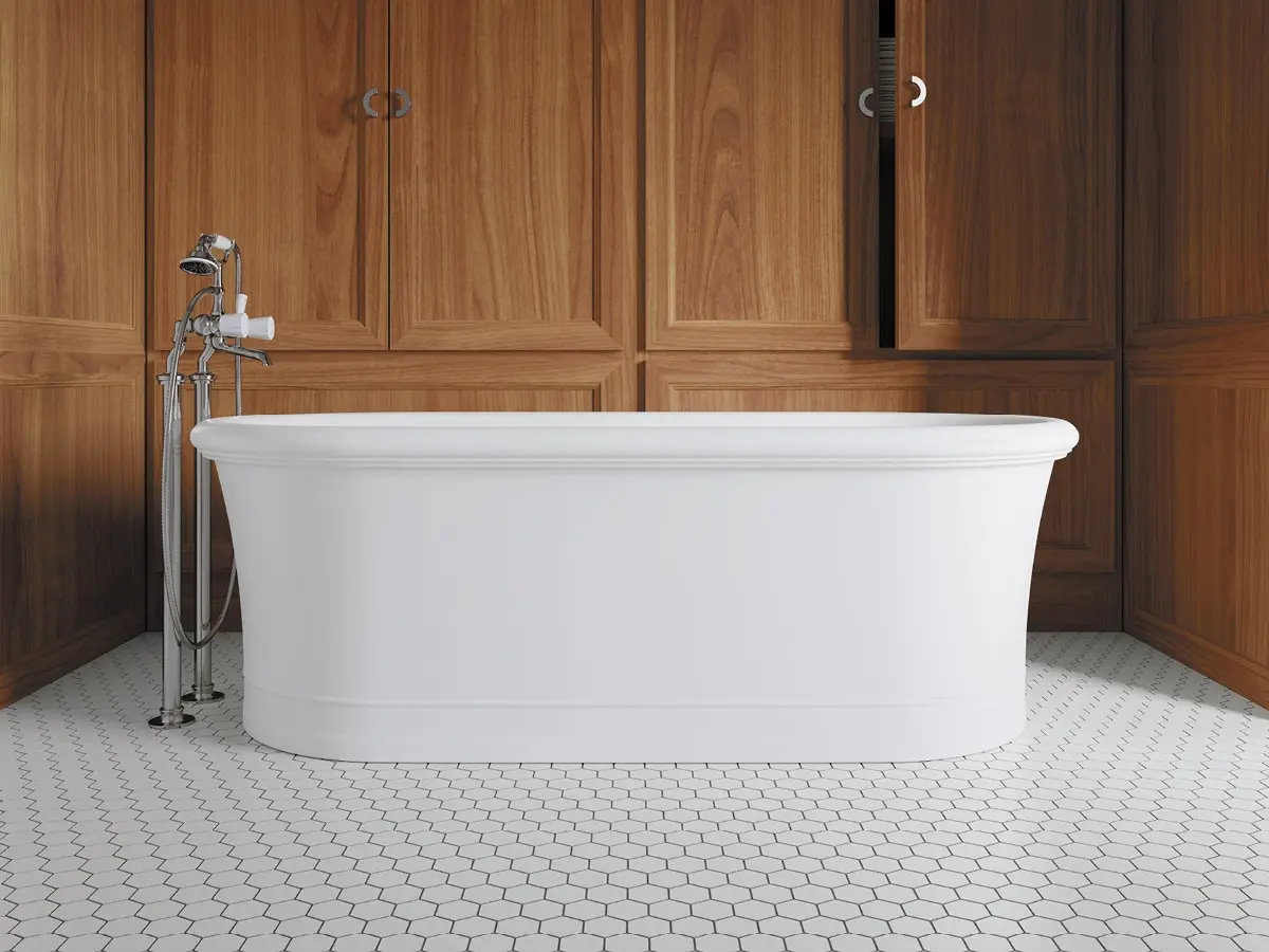 Celine White Bathtub