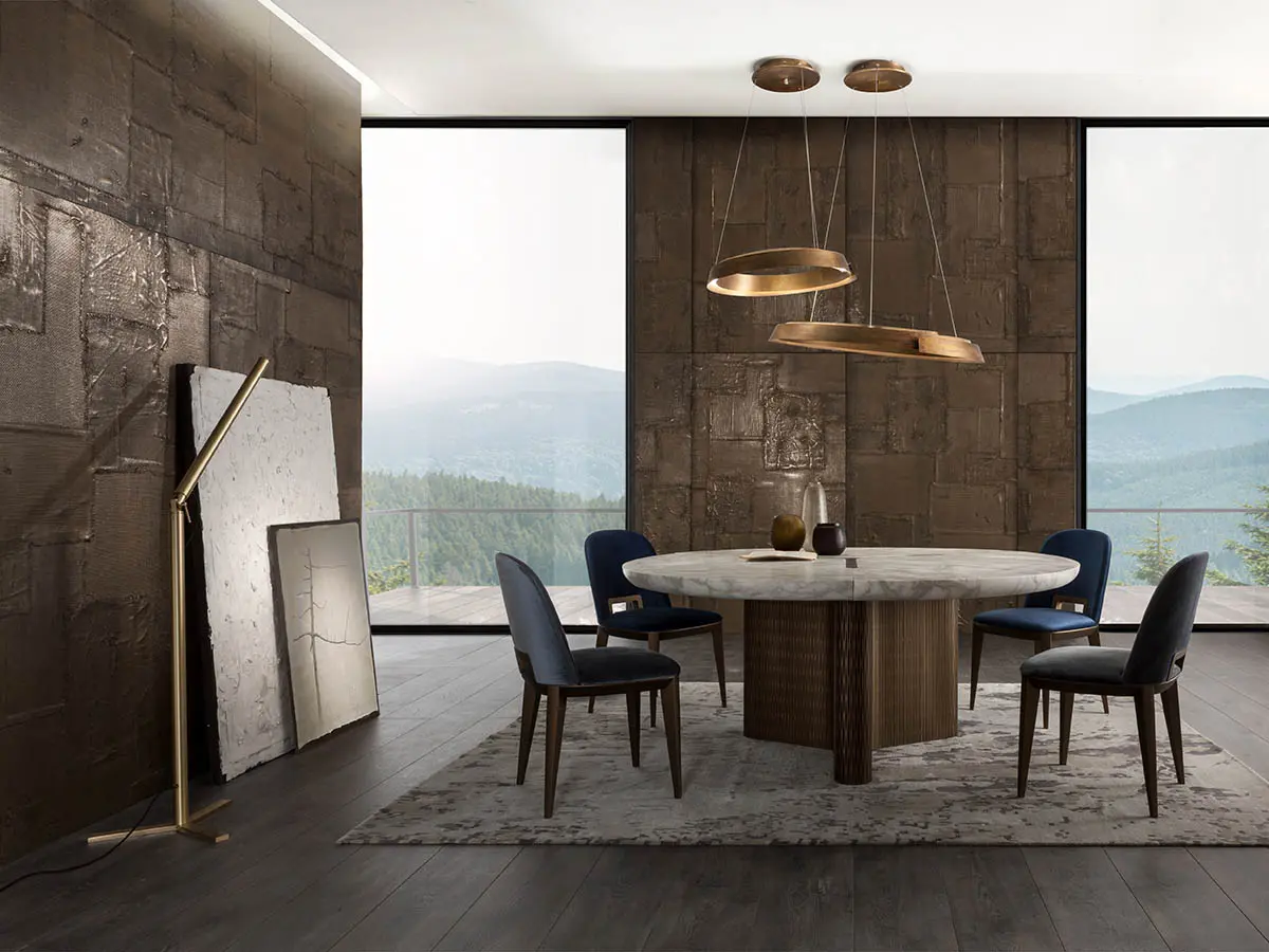 laurameroni luxury wall panels in wood, metal or fabric for high end integrated systems