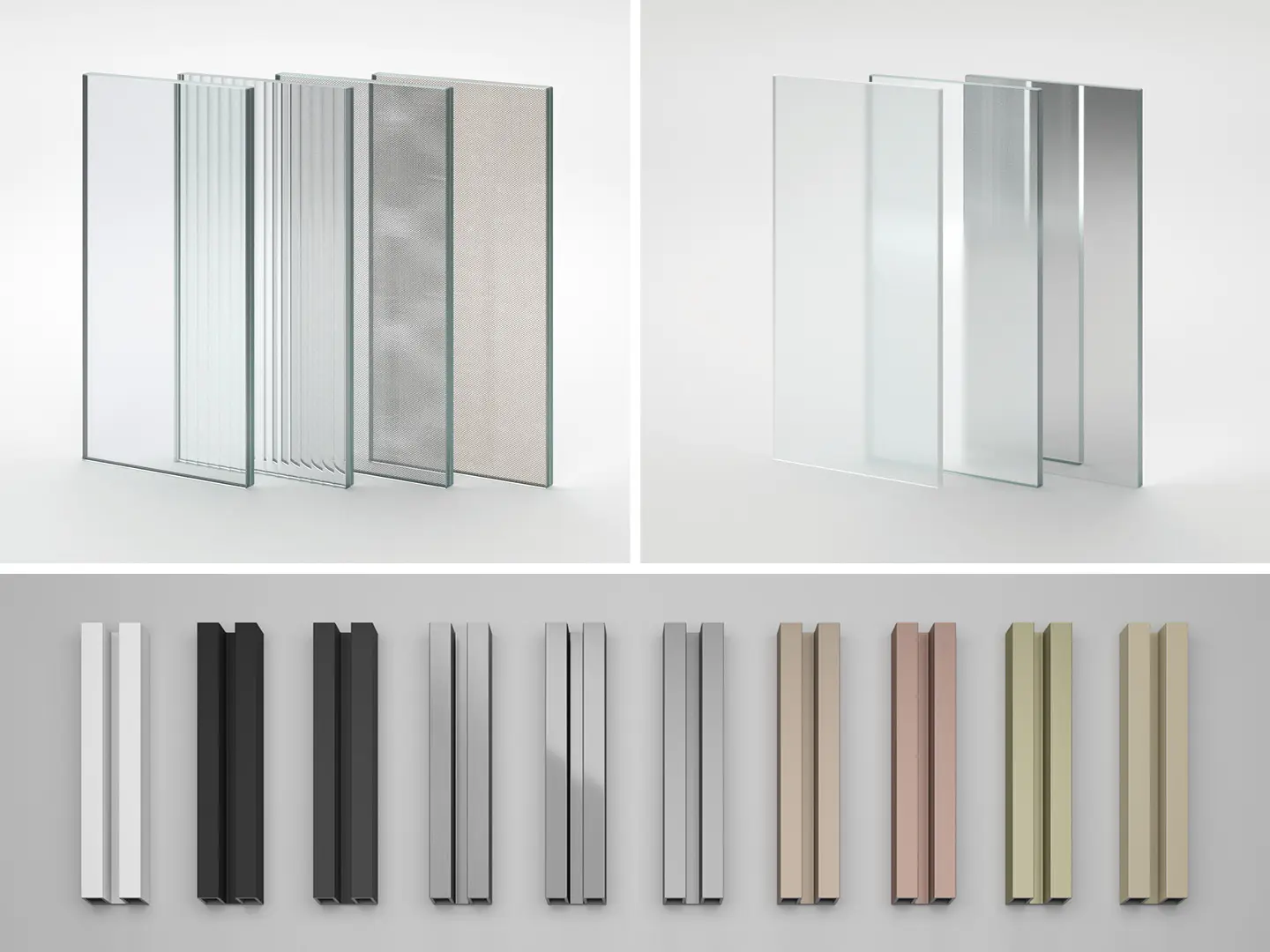 Vismaravetro - Glass partition walls for bathrooms and contract orders - Suite