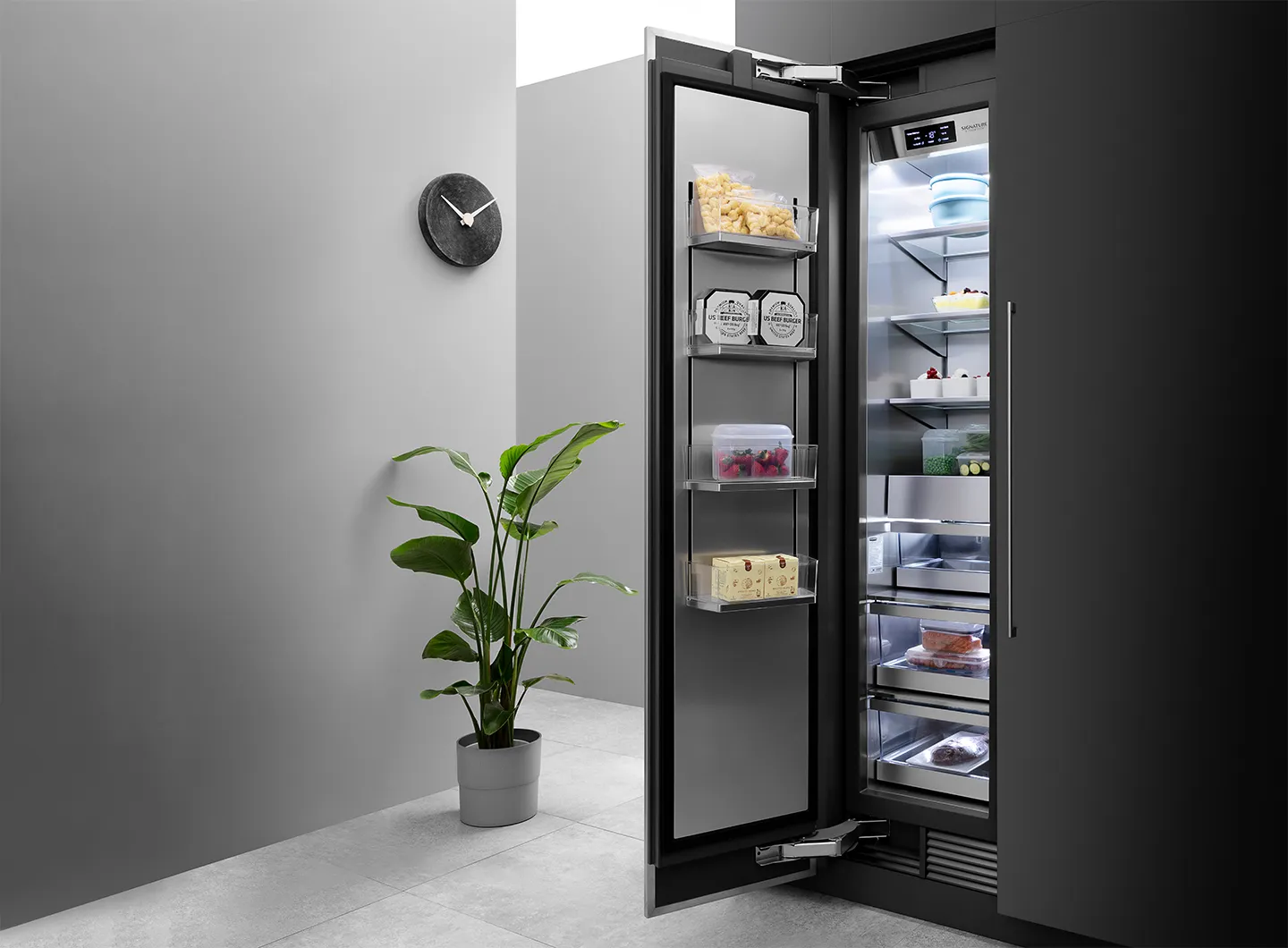 18” Integrated freezer