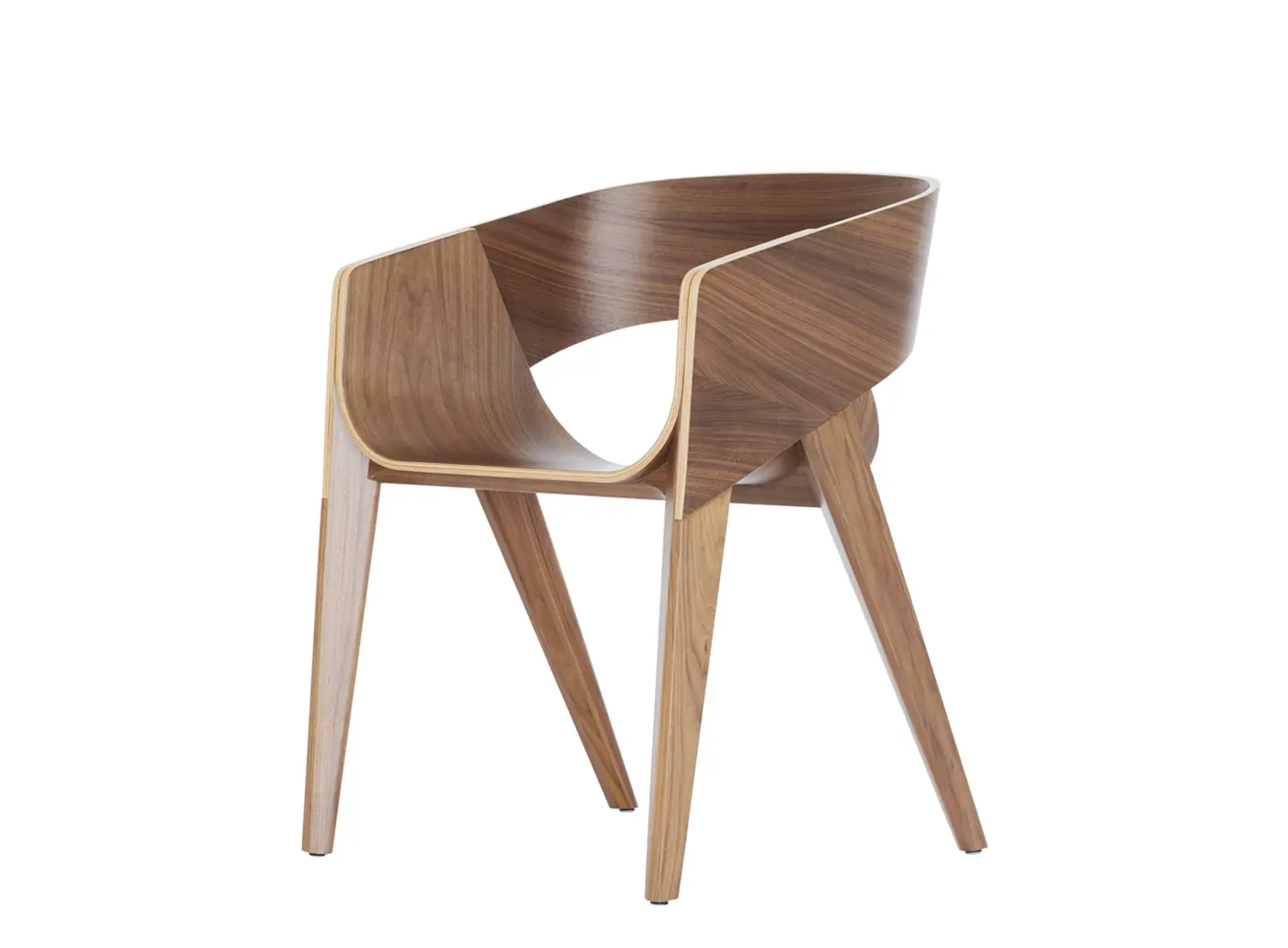  wooden chair with arms