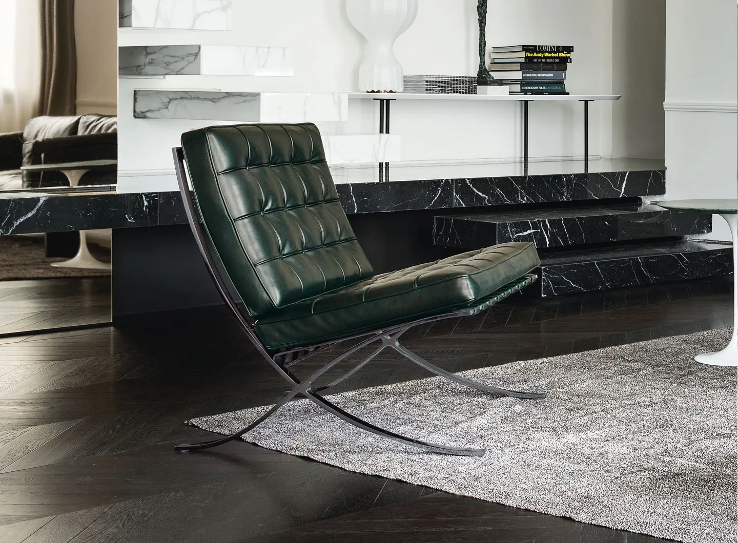 Barcelona® Chair designed by Ludwig Mies van der Rohe, Ph. Santi Caleca