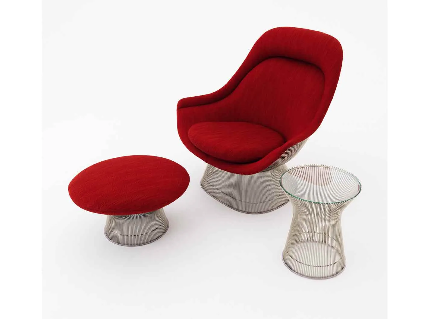 Platner Easy Chair designed by Warren Platner, Ph. Courtesy of Knoll