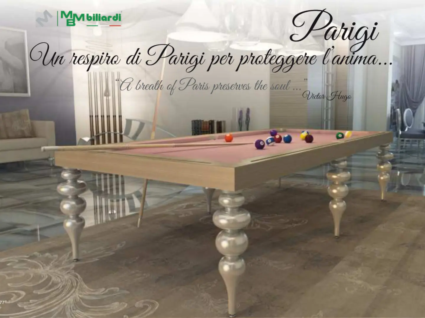 Pool Table Parigi