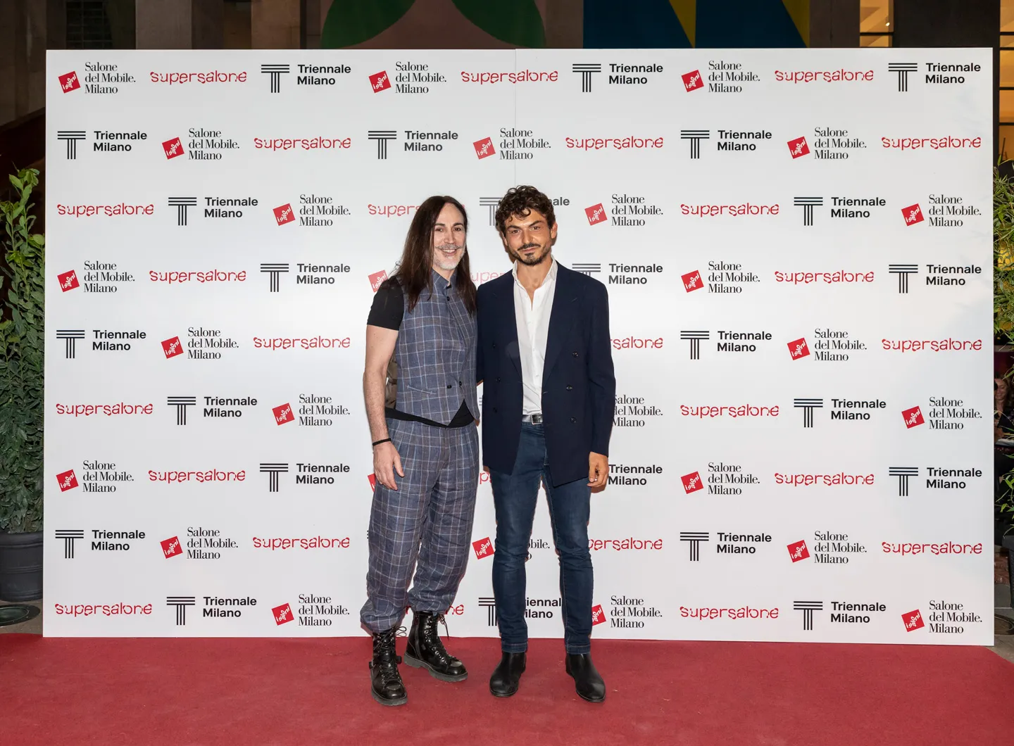 Manuel Agnelli e Tommaso Sacchi, Assessore Cultura, Moda, Design Città di Firenze