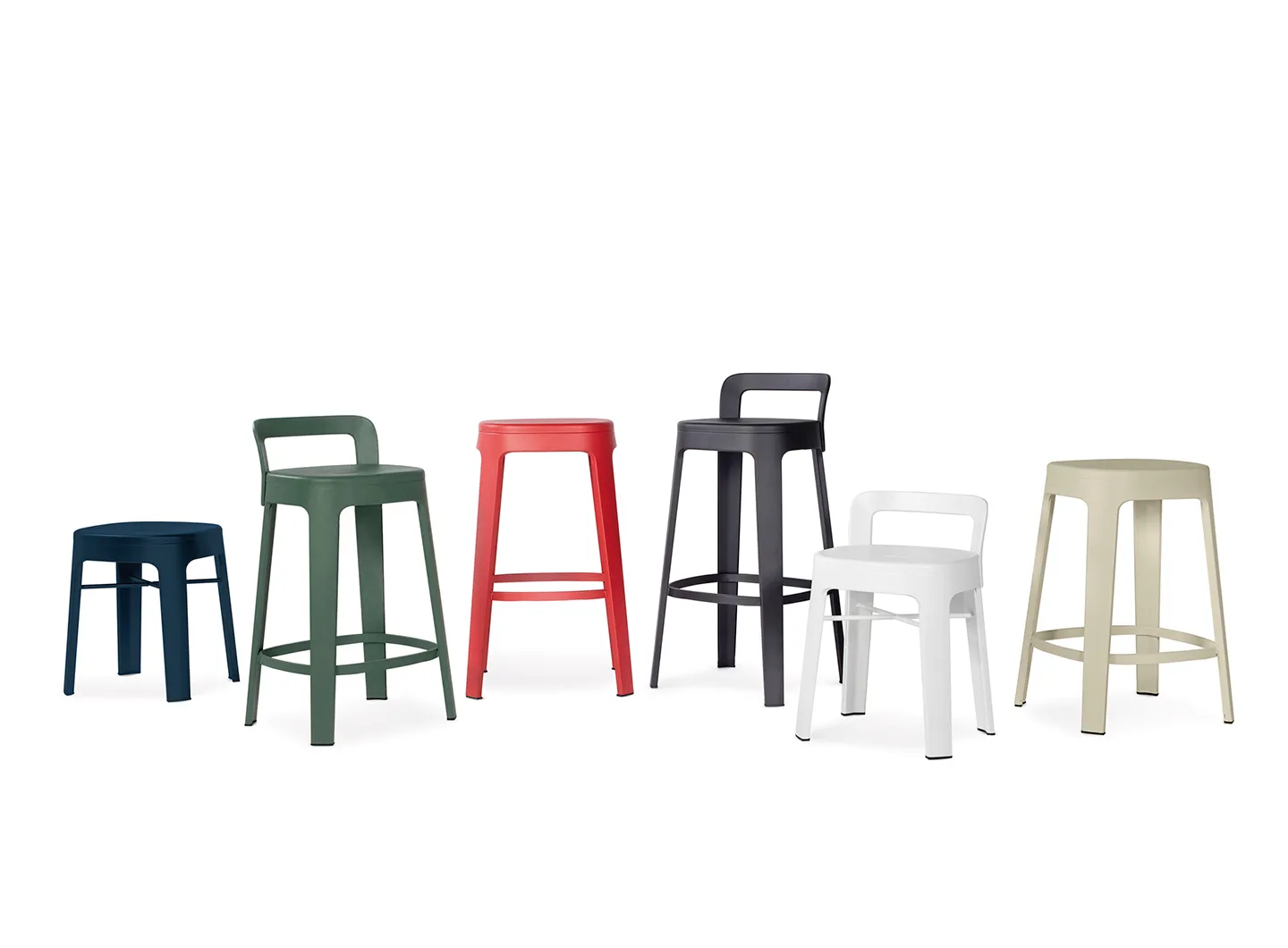 RS Barcelona Ombra stool collection for indoor and outdoor use