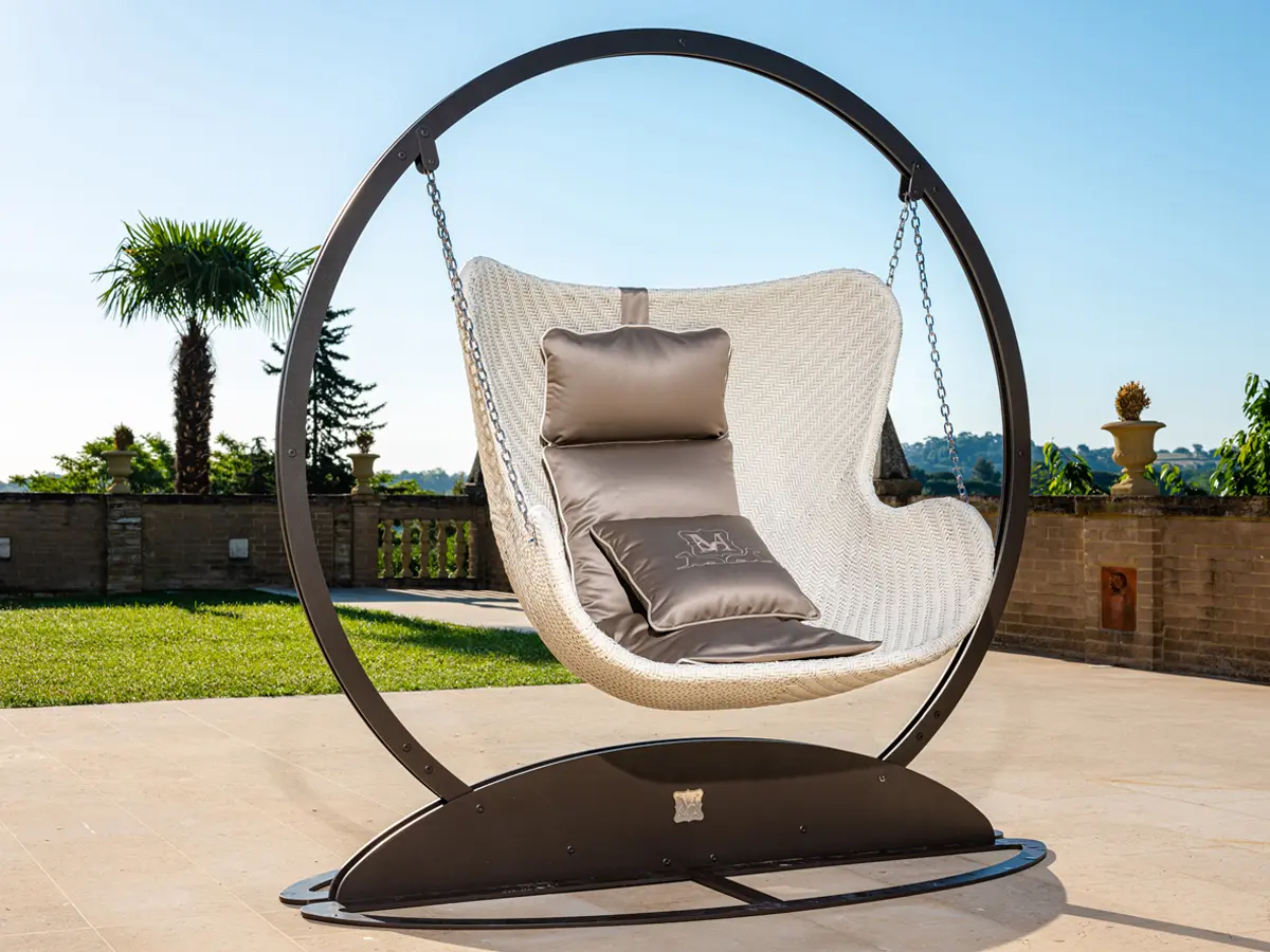 Samuele Mazza Outdoor Collection - Aldebaran resin swing chair