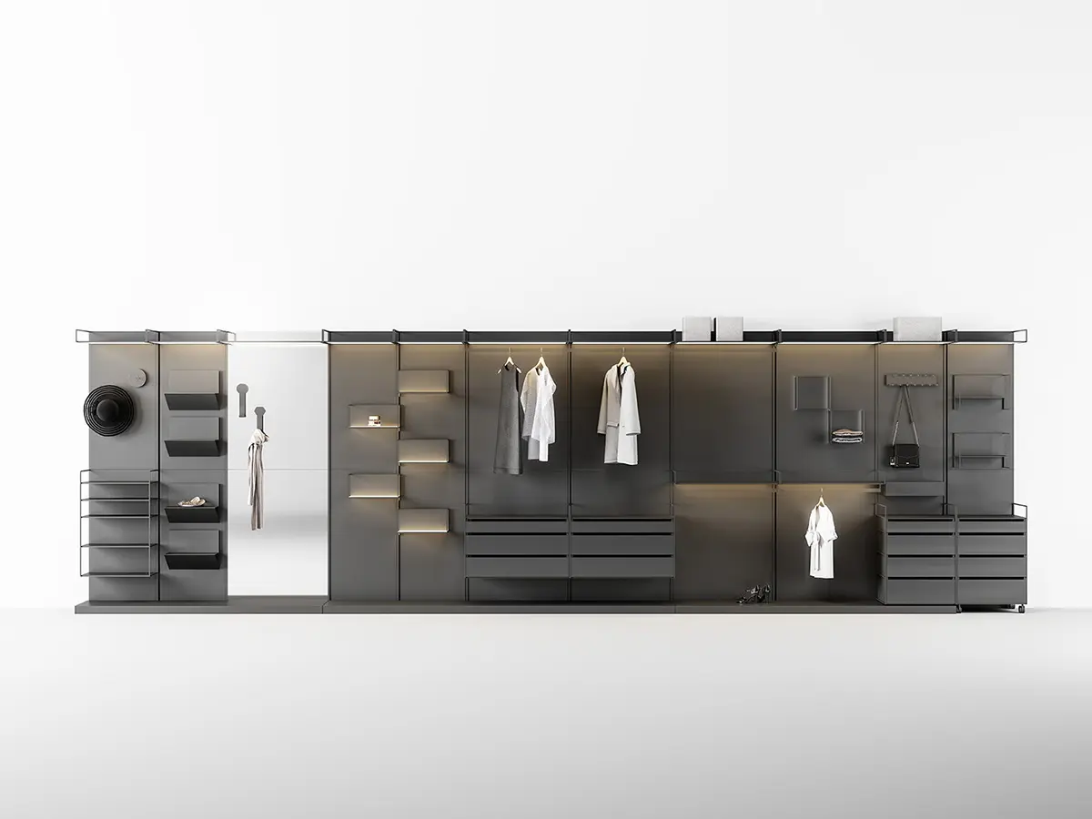 Ronda Design - Caddy Wardrobe walk-in closet