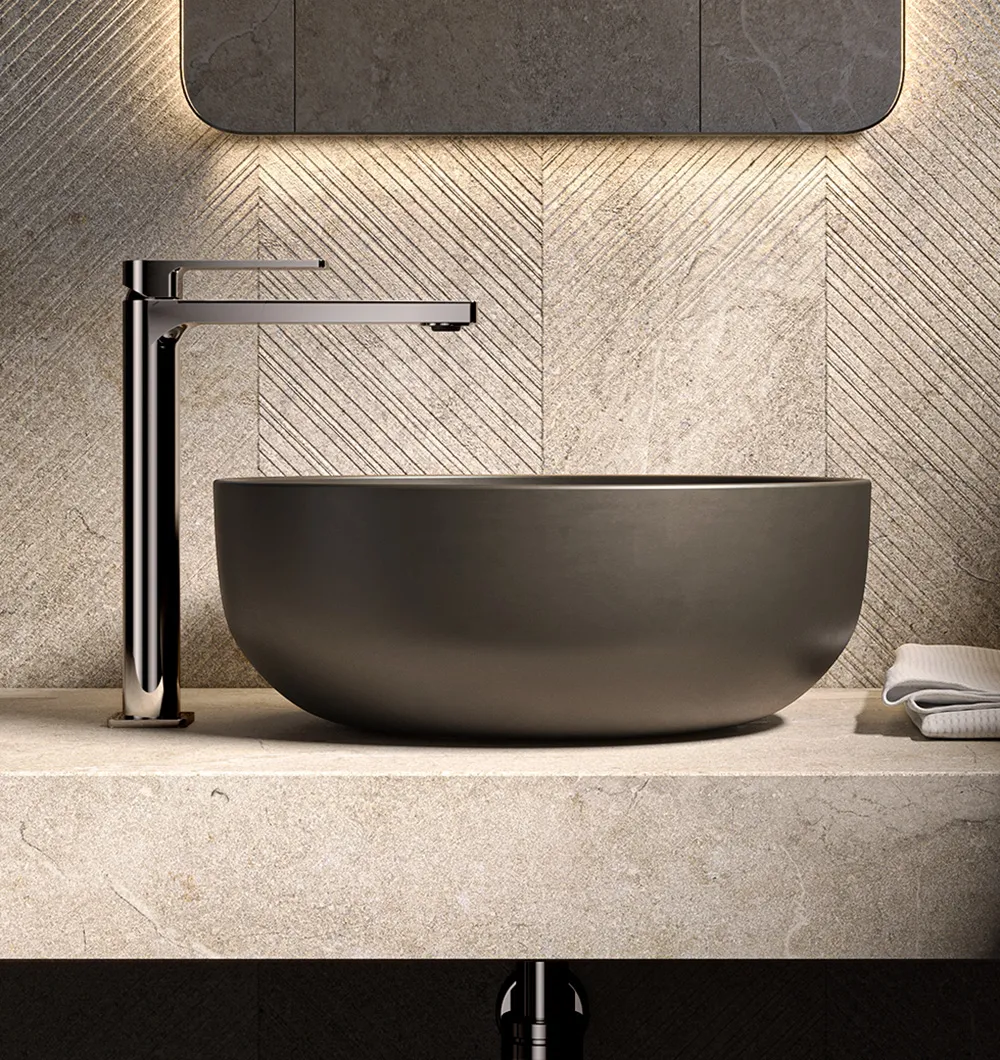 Gal basin mixer in Chrome