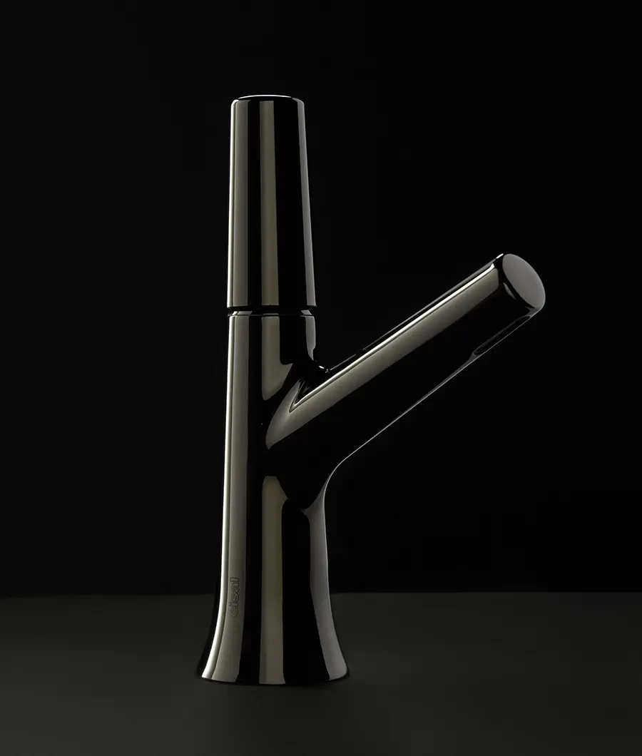 VITA wash basin by Karim Rashid in Matt Black