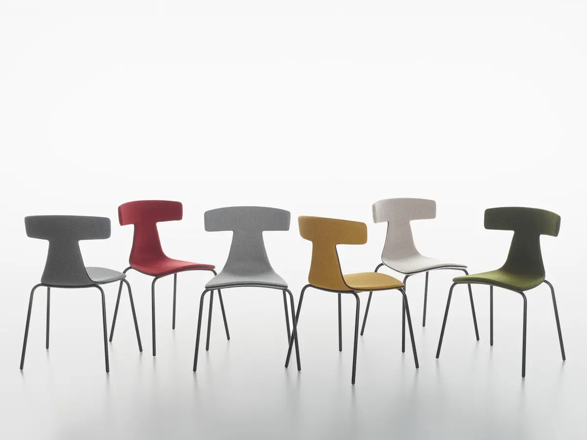 PLANK - REMO upholstered chair designed by Konstantin Grcic