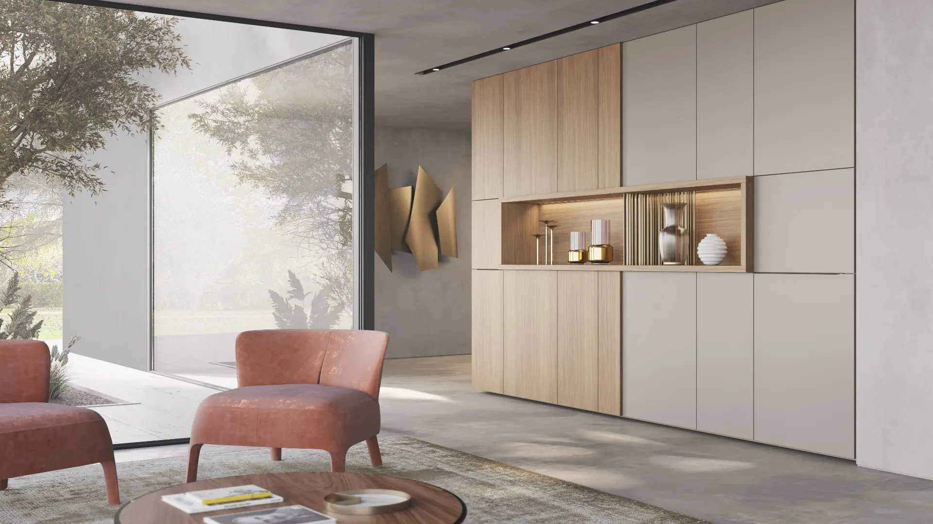 Turati T4 - Entrance and living closet