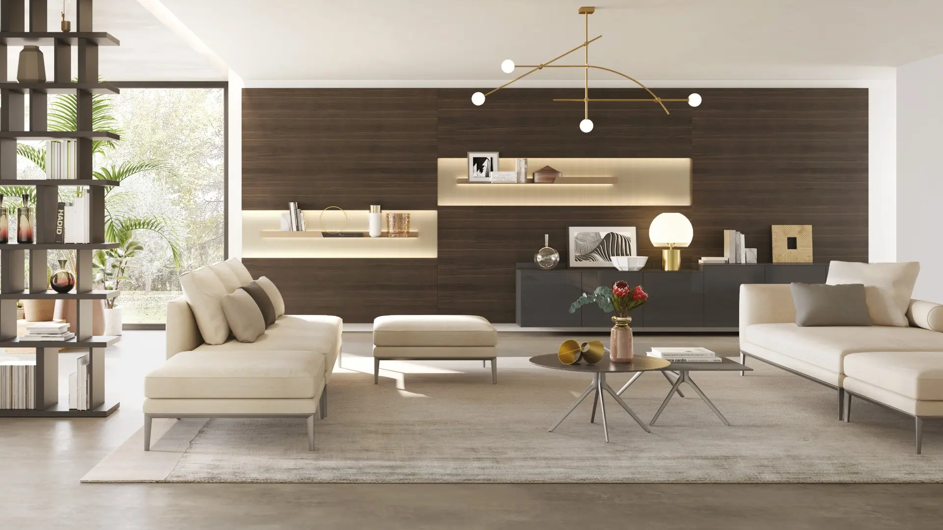 Turati T4 - Media unit & Boiserie