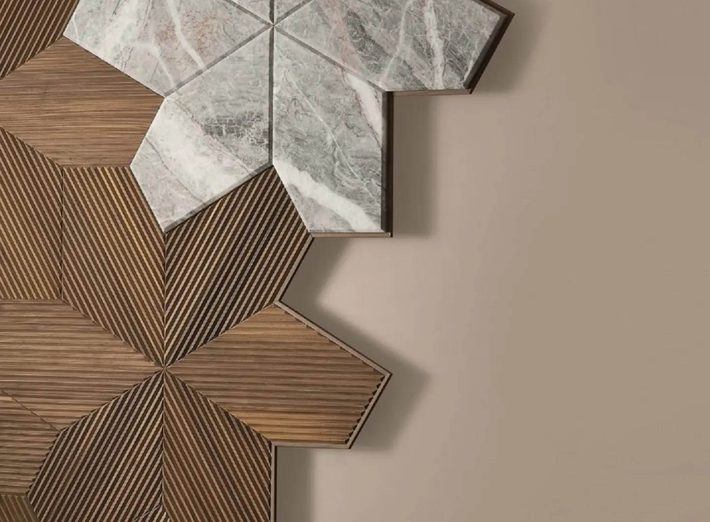Wall paneling Azalea 3D