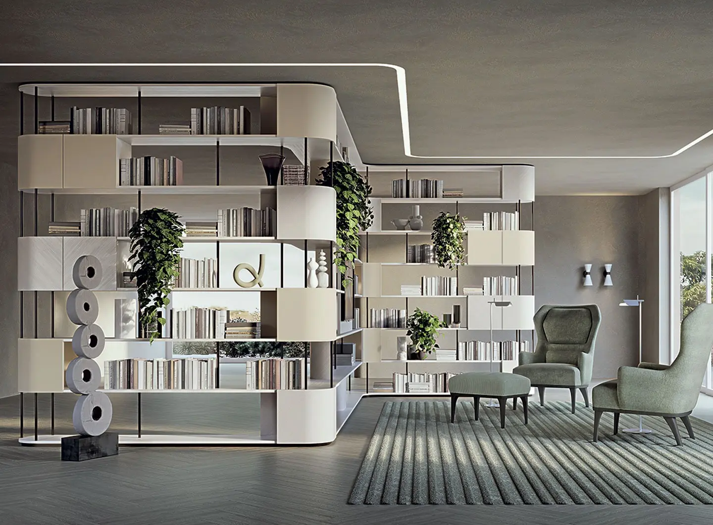 Carpanelli-Gae bookcase