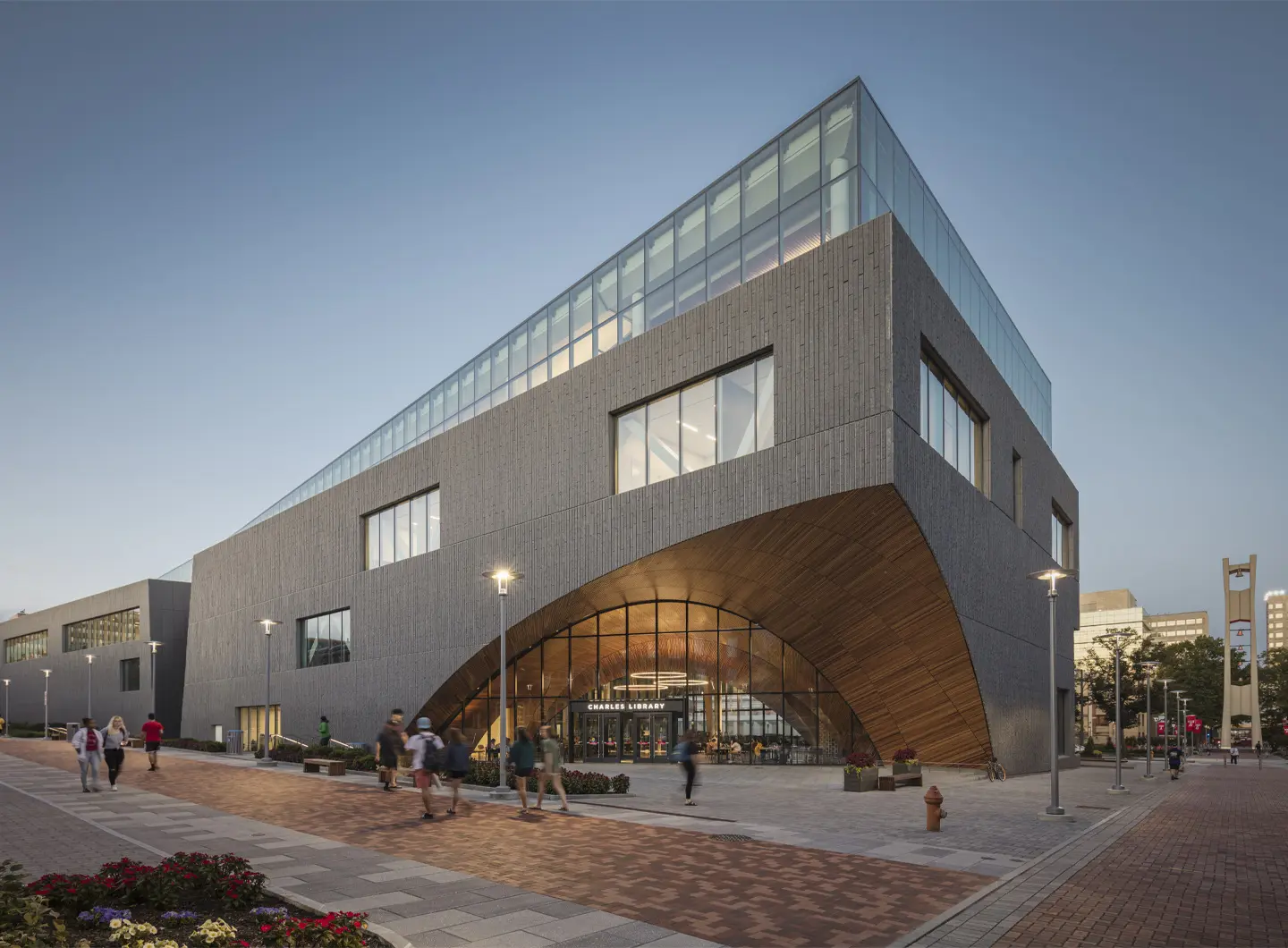 temple university, charles, library, snohetta, salone milano