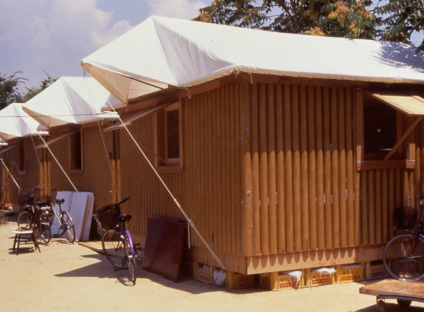 Paper Log House, Shigeru Ban, Architects, paper talk, architecture, salone milano