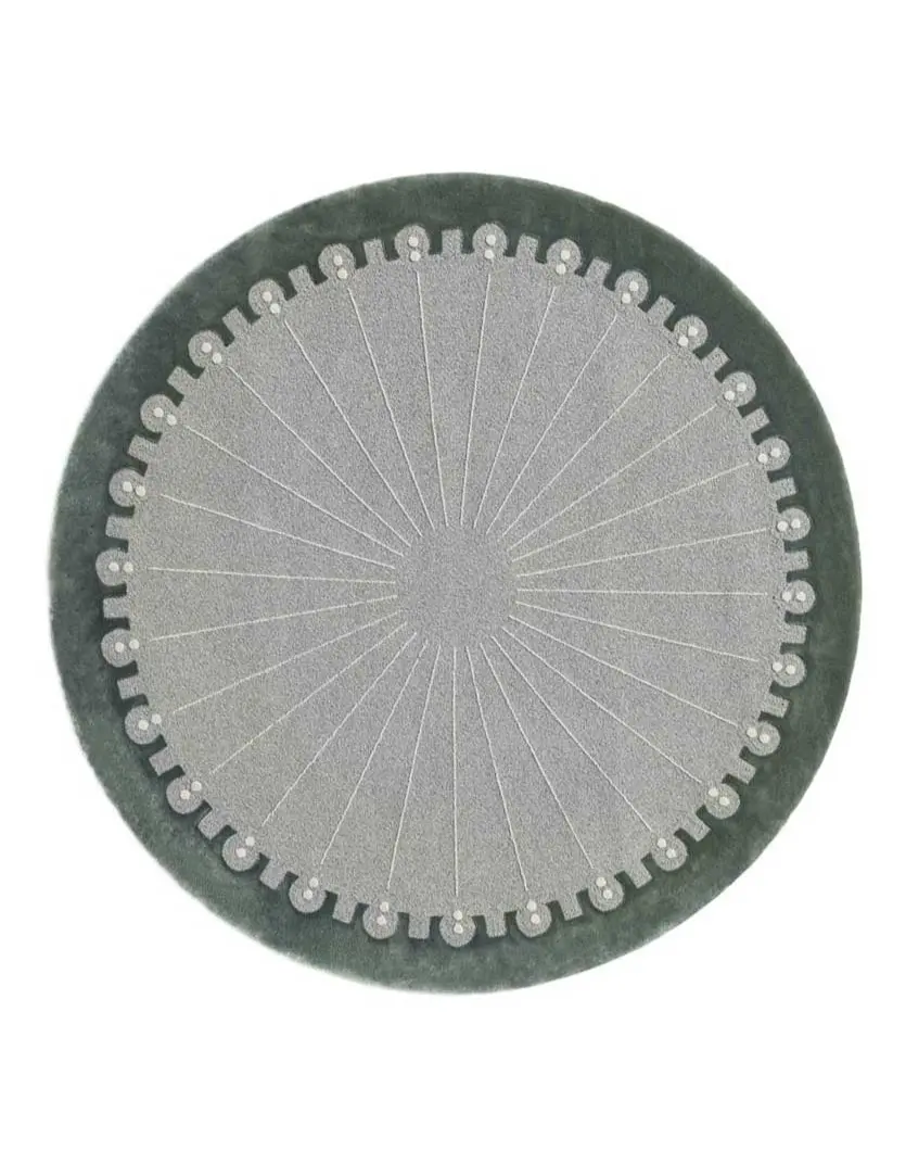 CD 04 - Cornice Grigia con punto Grigio tondo 