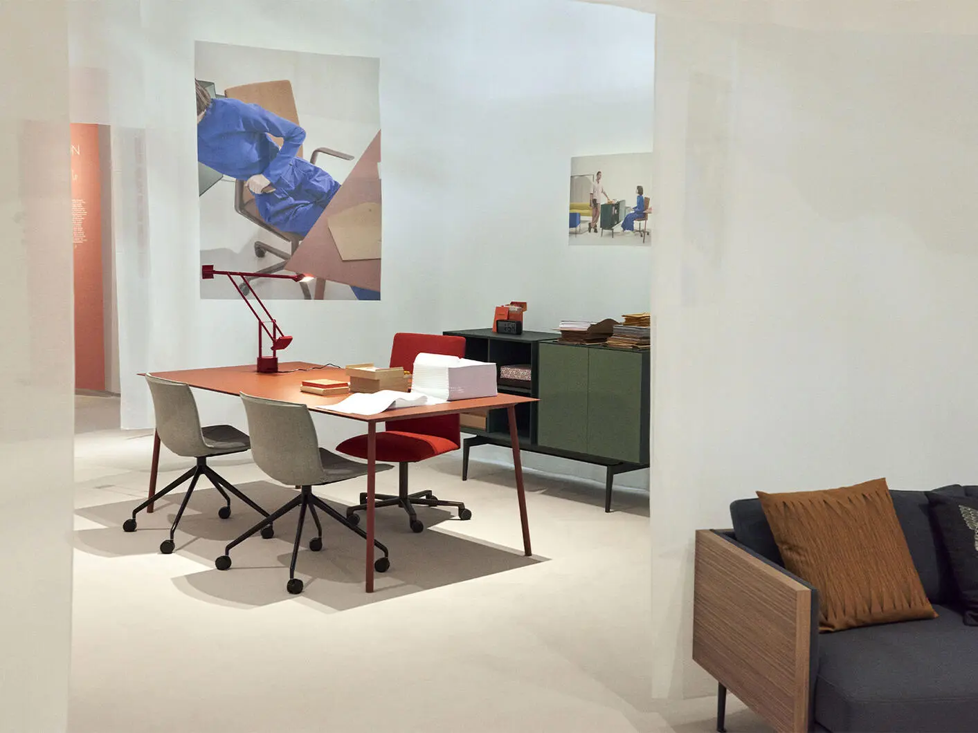 arper, stand, salone milano, rho fiera