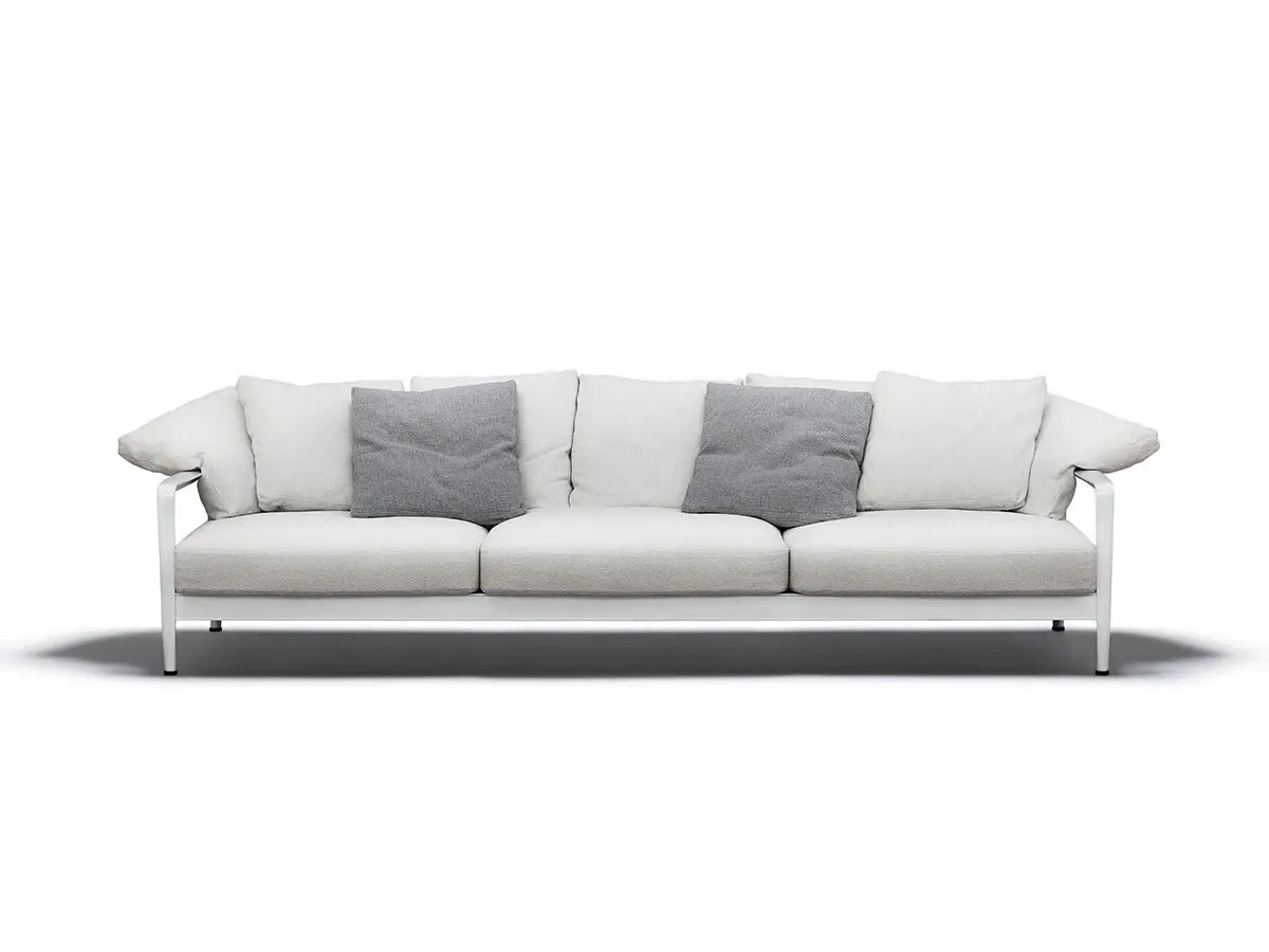 Knoll - Lissoni Outdoor Collection - Lissoni three-seat Sofa by Piero Lissoni, Ph. Federico Cedrone