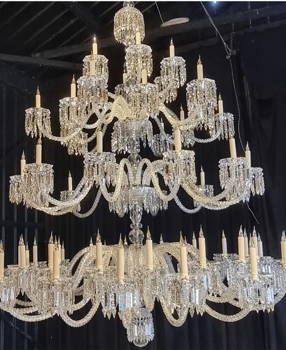 CRYSTAL CHANDELIER 62 LIGHTS