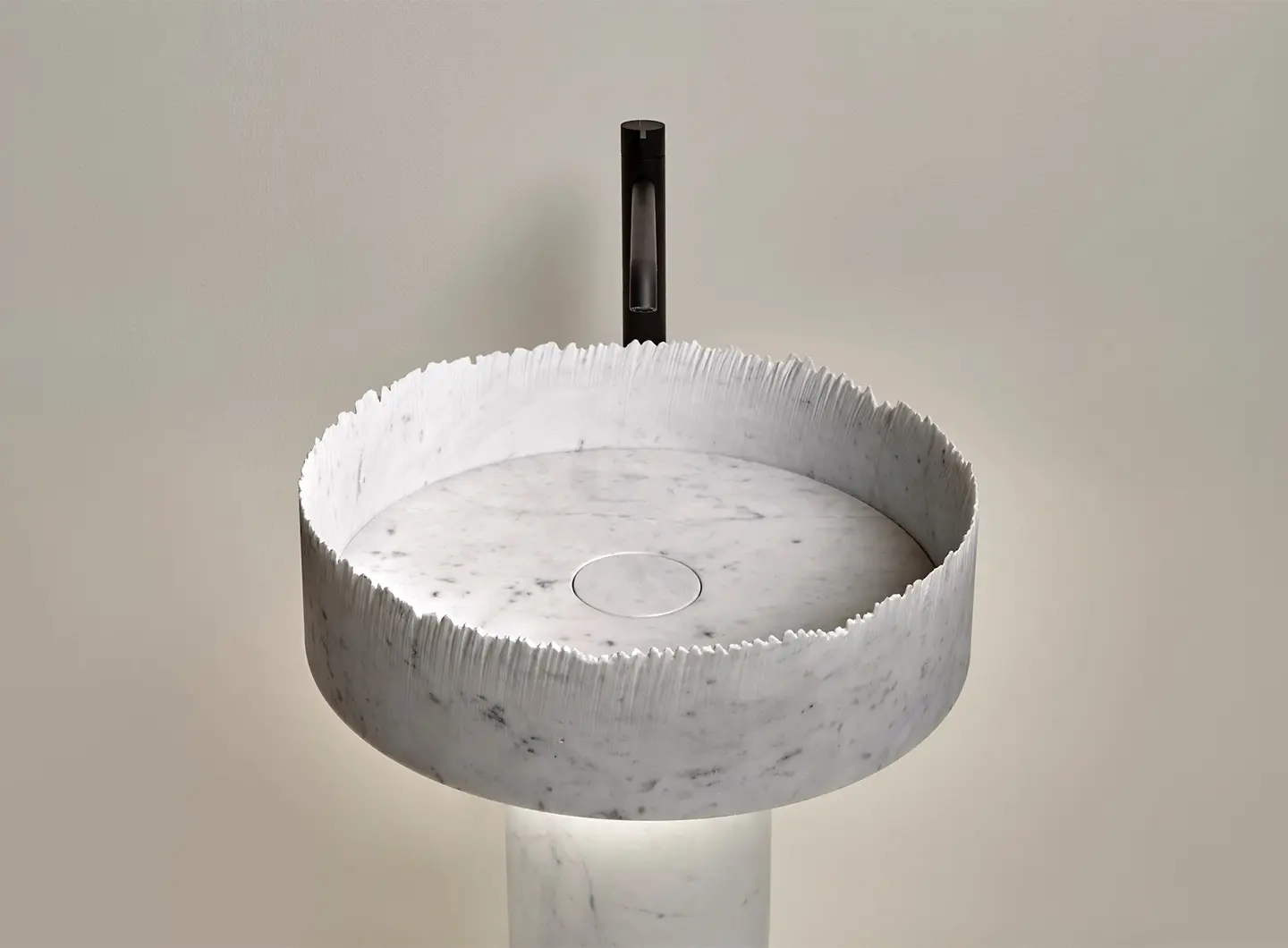 antoniolupi, flow, sink, marble, salone milano