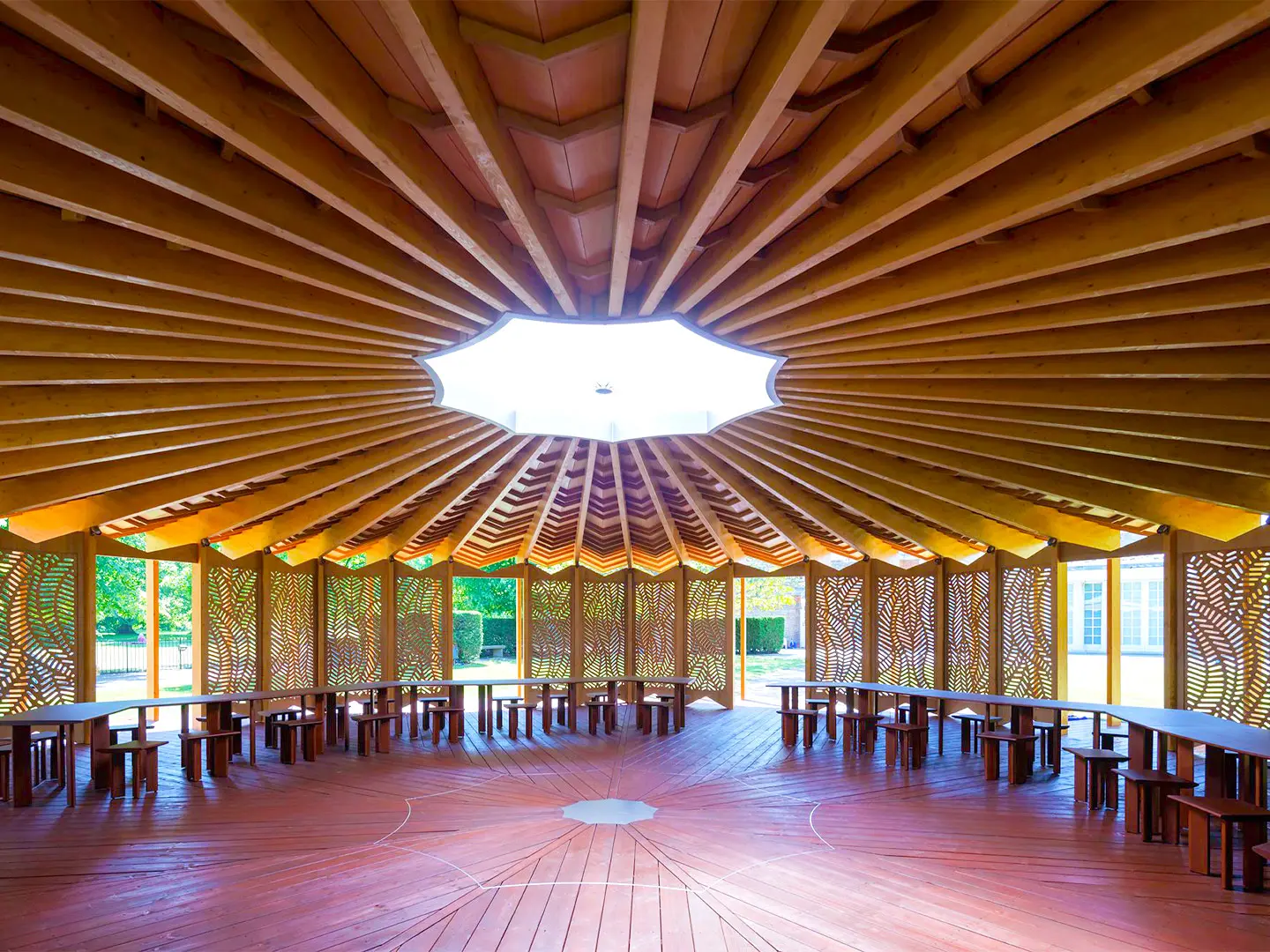 serpentine pavilion, architecture, architettura, lina ghotmeh, salone milano