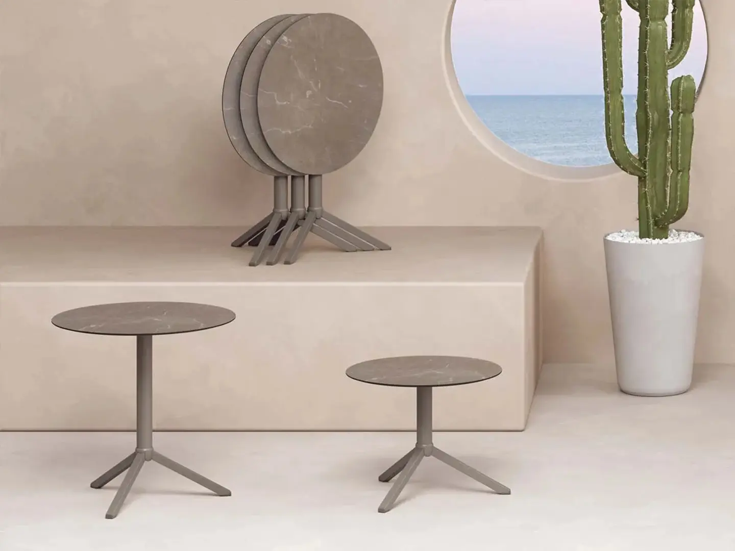 papatya, tables, tavoli, outdoor, salone milano