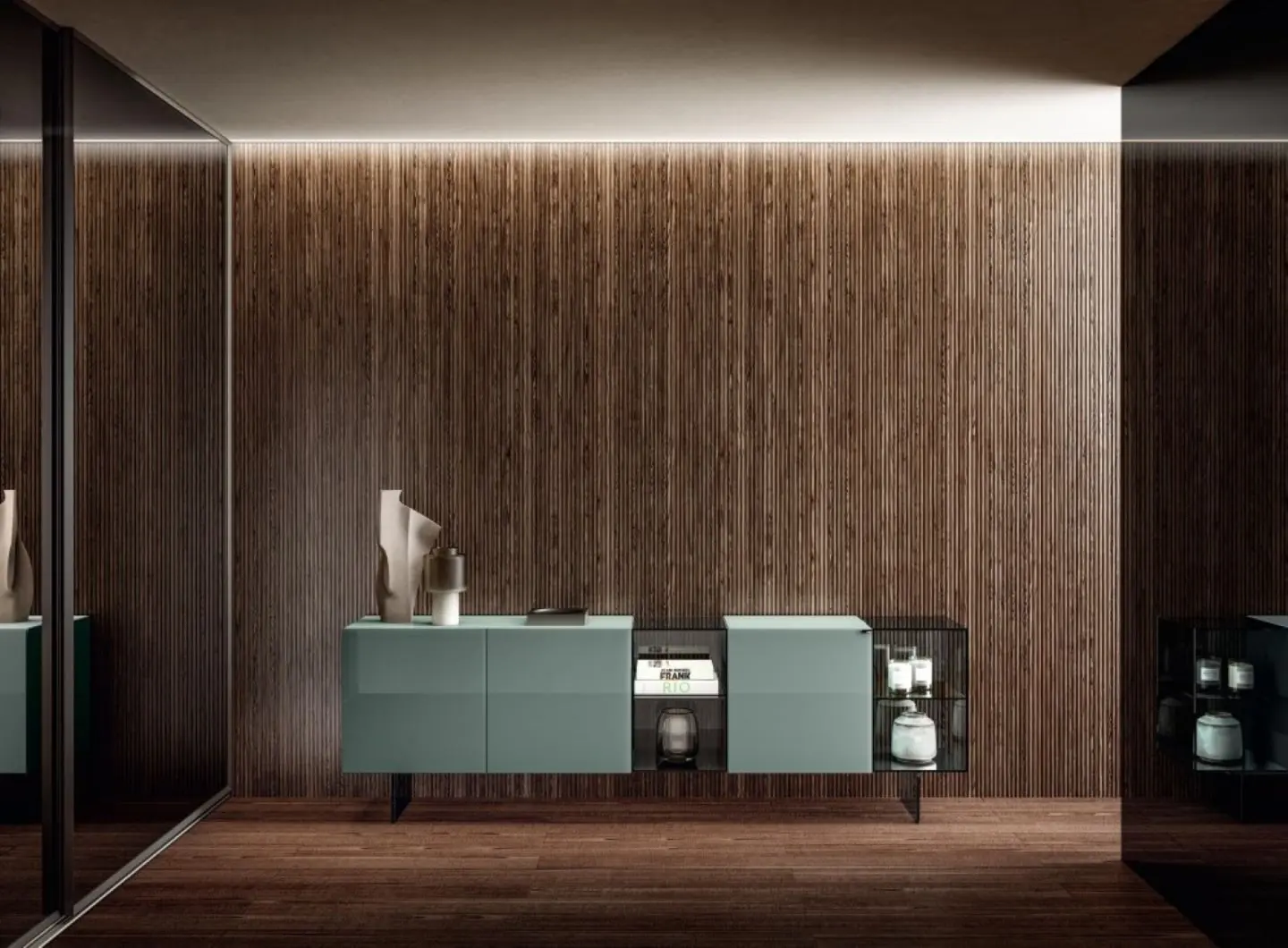 LAGO - 36e8 Glass Sideboard