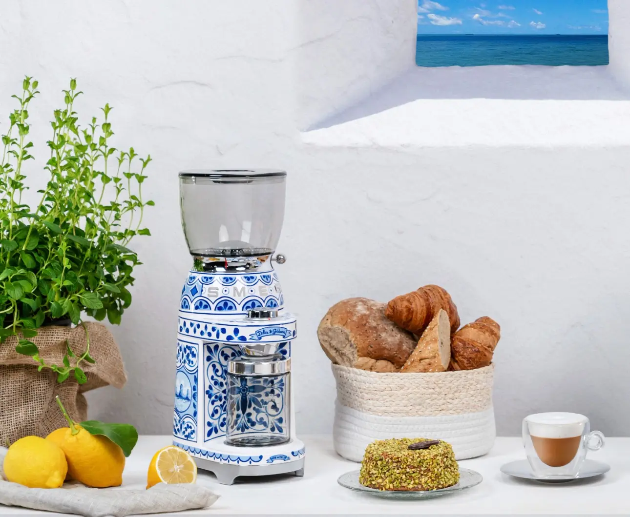 Collezione Smeg Blu mediterraneo