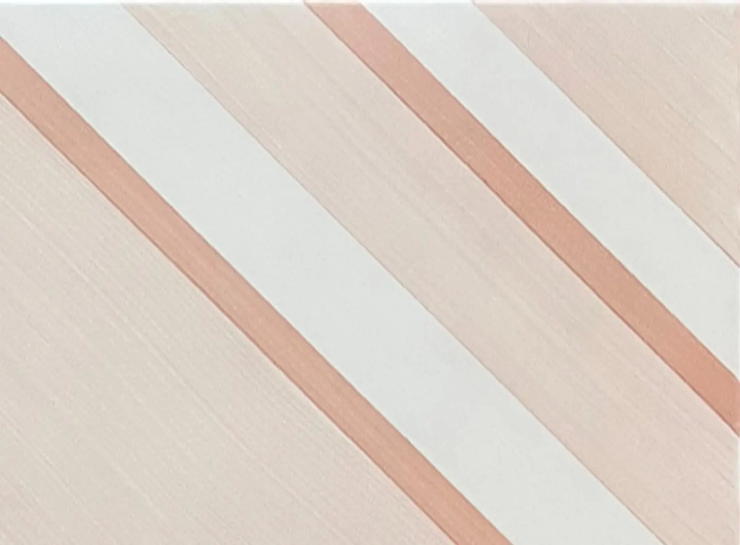 Collezione Geometrie d'Ombra di Ceramica Francesco De Maio - Linee Diagonali Rosa Cipria 