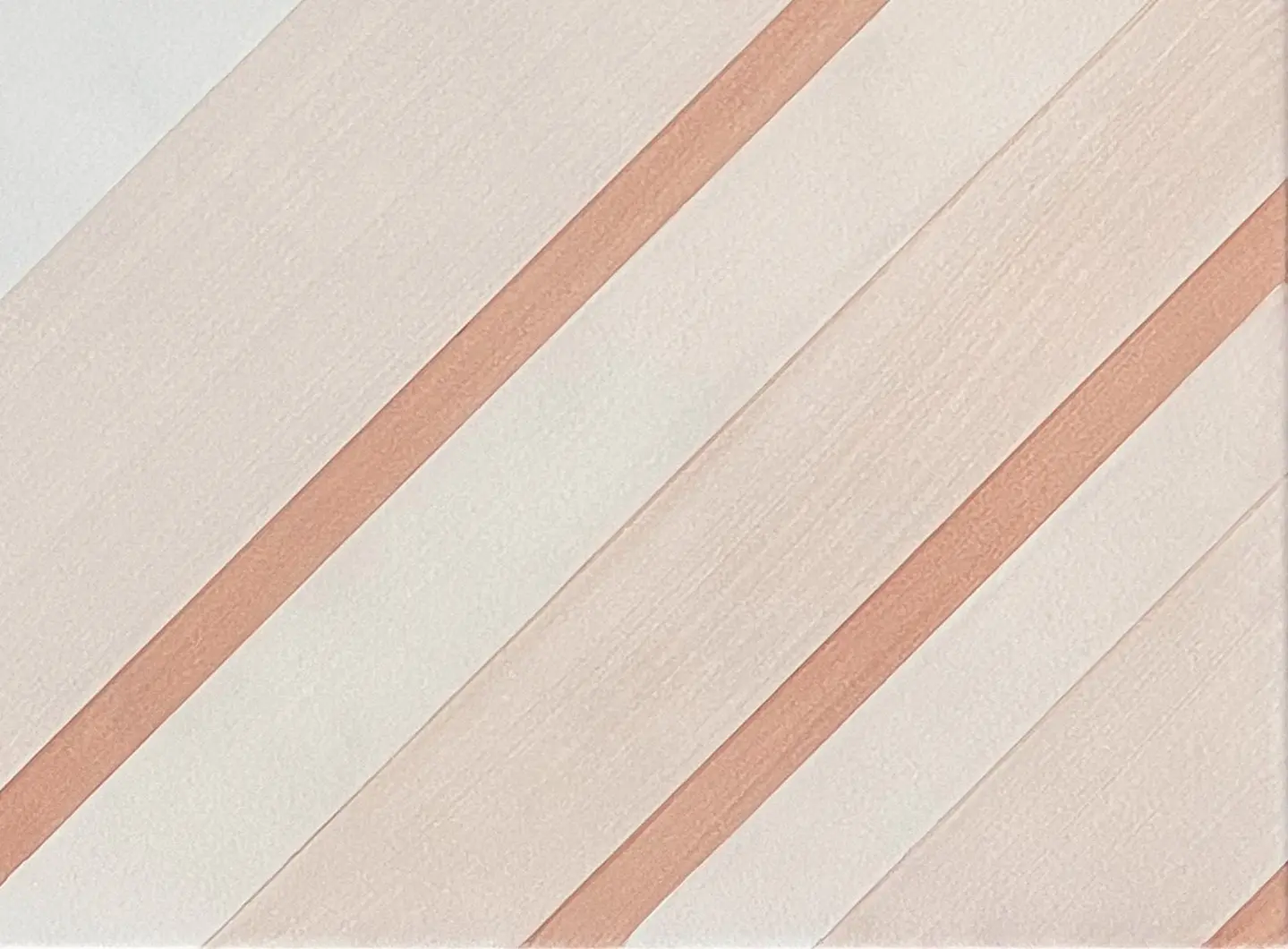 Collezione Geometrie d'Ombra di Ceramica Francesco De Maio - Triangolo Rosa Cipria 