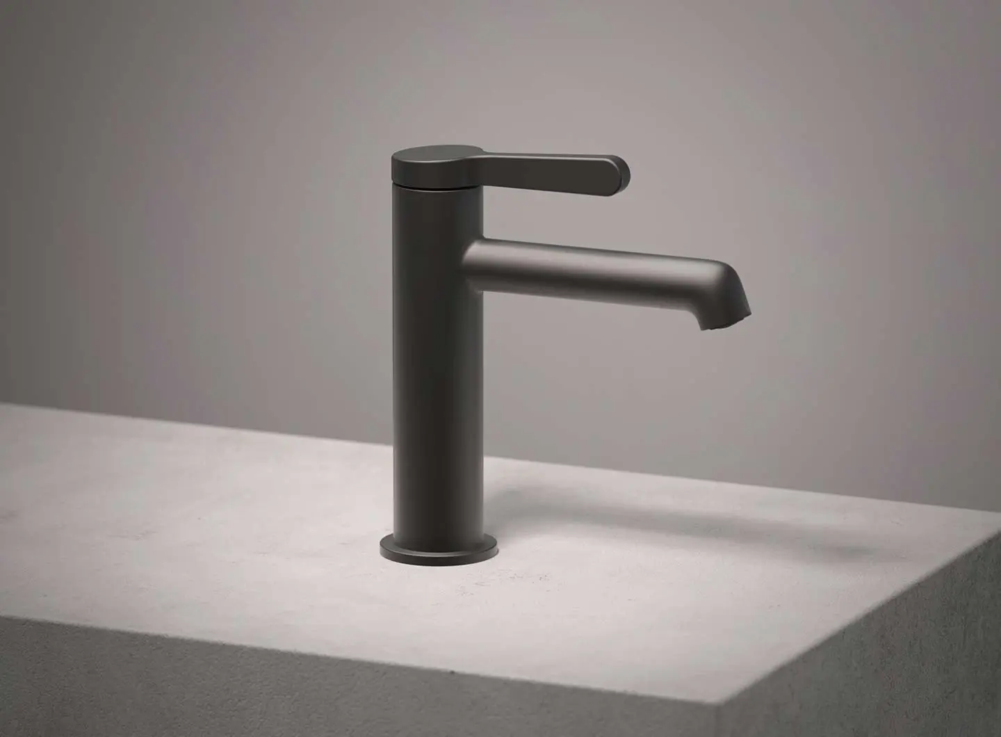 Torino - Single-hole washbasin mixer - Deep Black PVD