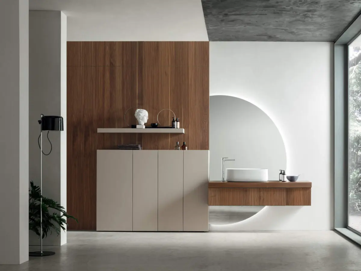 Rail furniture bathroom collection - arcom