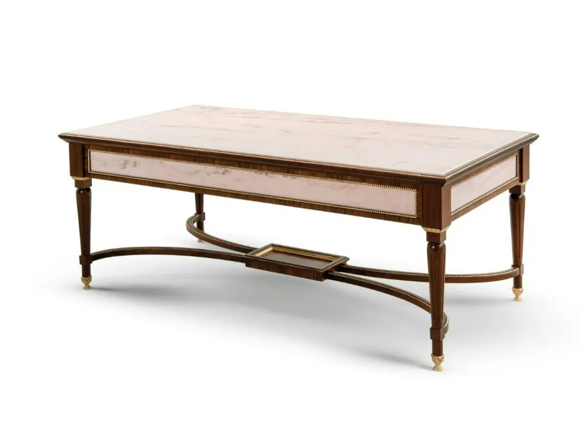 ART. 5033 - COFFEE TABLE IN CARVED WOOD 