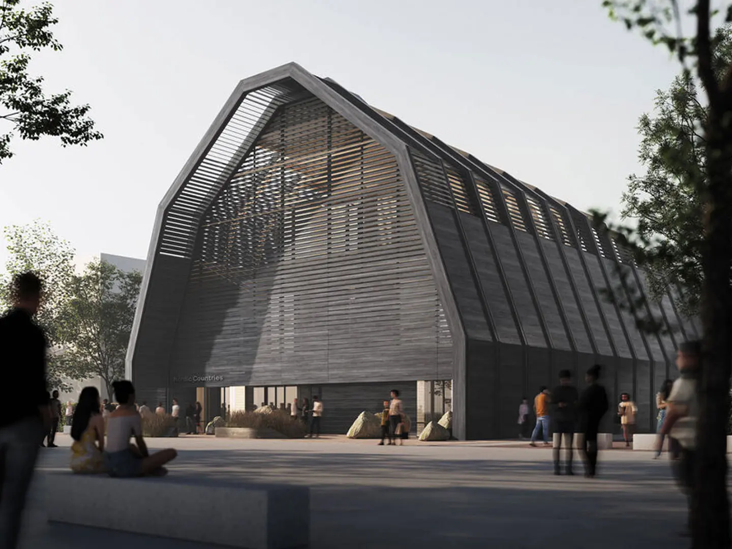 salone milano, architettura