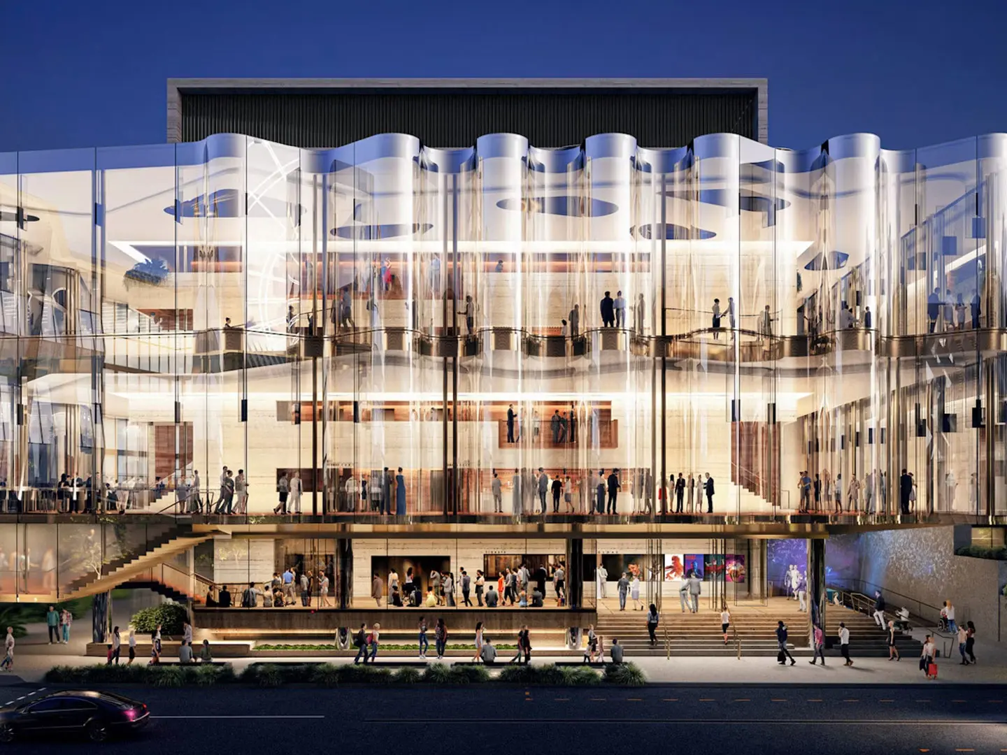 salone milano, architettura