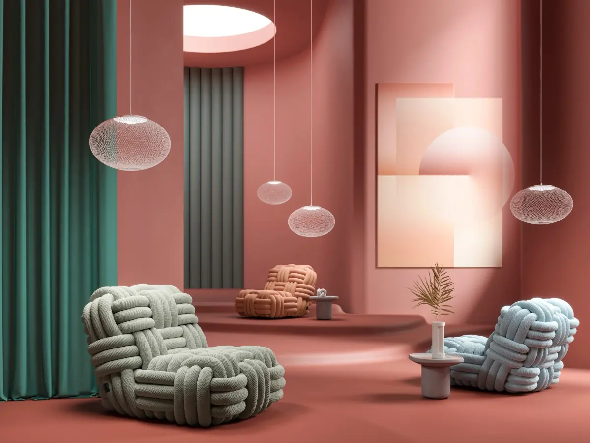 Moooi - Knitty Lounge Chair, Applied