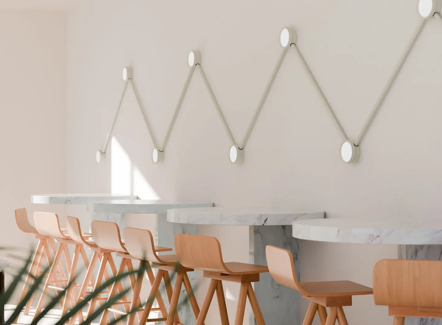 Composizione light dot