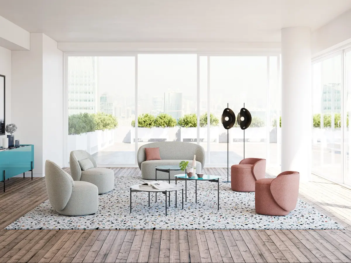 LIUJO Living - Loveseat Guest