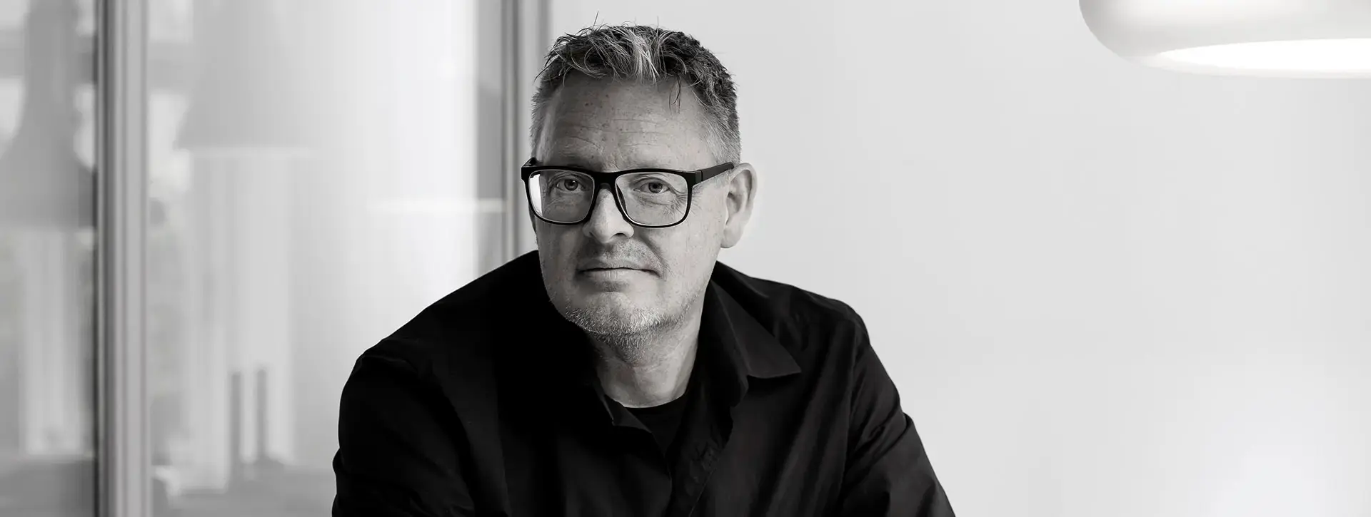 portrait photo of furniture designer Henrik Pedersen